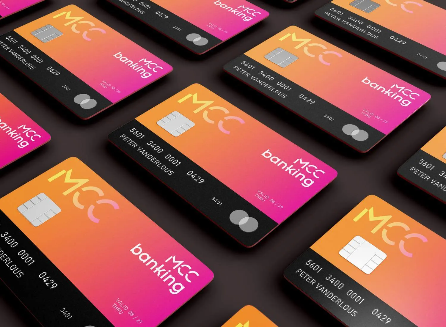 MCC Banking bank cards